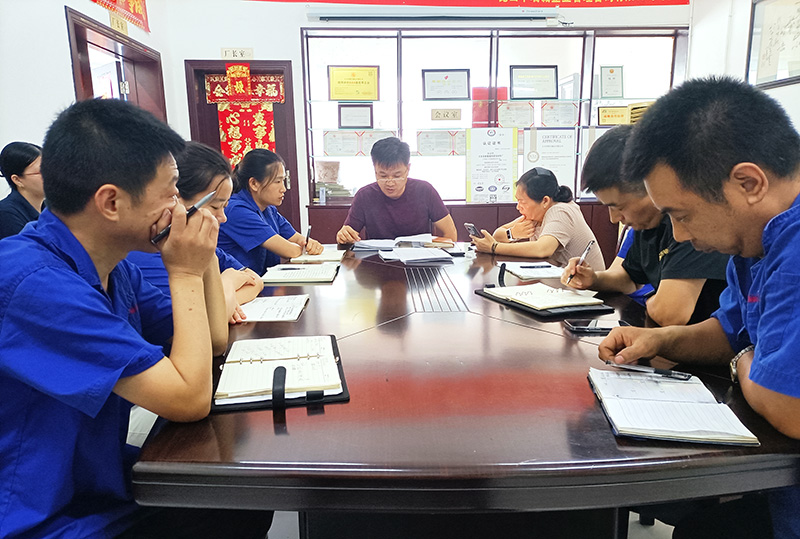 Dafeng Mingyue Bearing Bush Co., Ltd. го одржа својот 9-ти месечен состанок за 2024 година